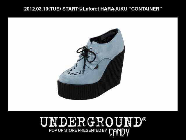 Candy Nippon x Underground Shoes POP UP SHOP at LA FORET, Tokyo.